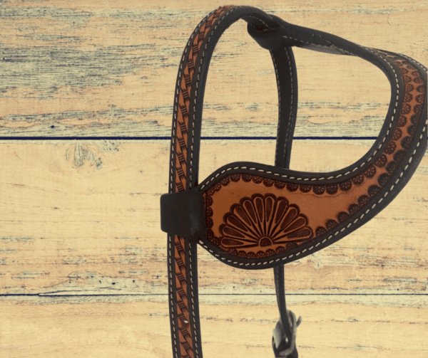 Two Toned One Eared bridle | 1