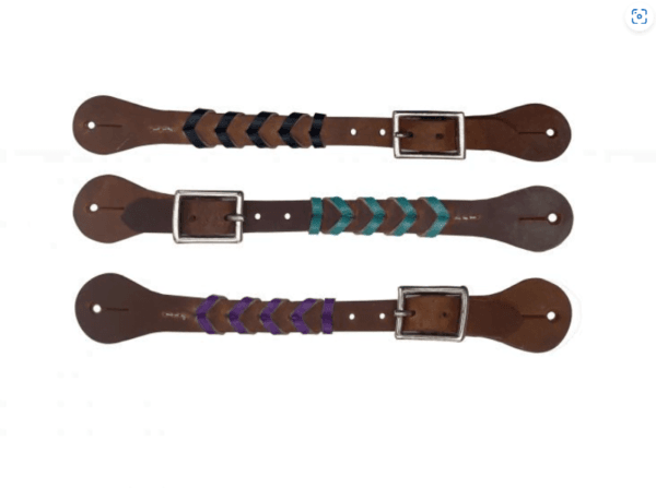 Braided Spur Strap