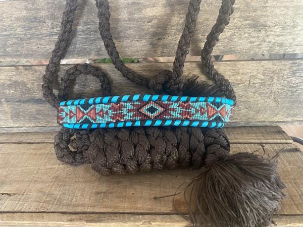 Beaded Mule Tape Halter | 1