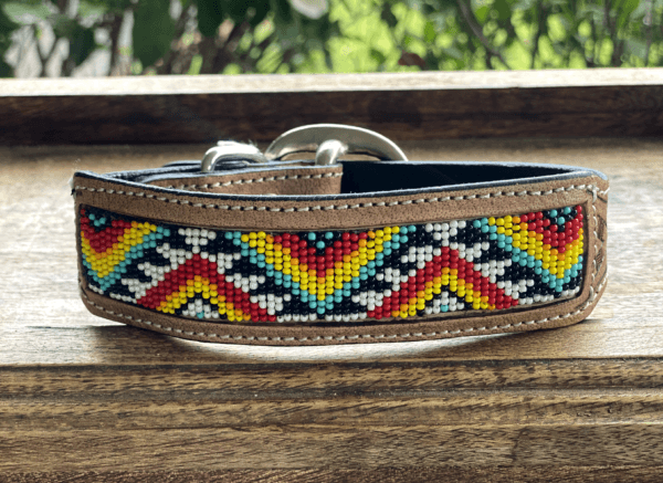 Leather Dog Collar BONJOUR