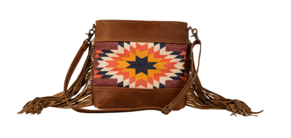 Fringed shoulder Bag - Sedona Star