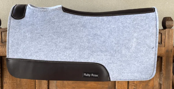 Ruby Rose saddle Pad - Grey