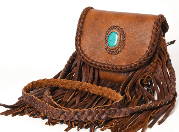 American darling Cross Body Bag with Turquoise stone